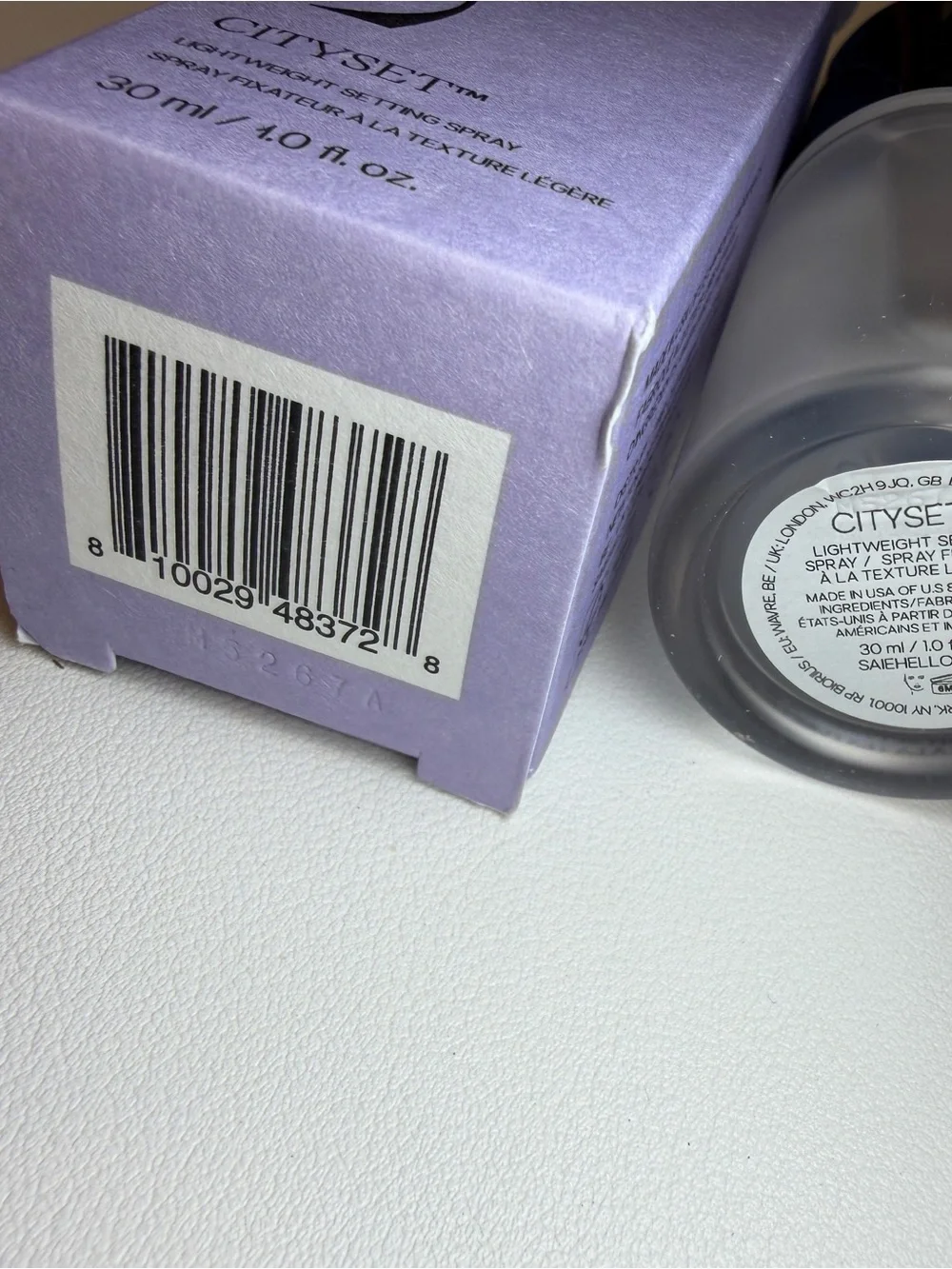Saie Cityset Lightweight Setting Spray — Clear 30ml